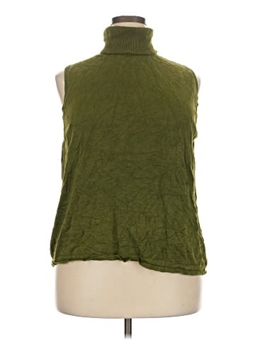 August Silk Sleeveless T-Shirt (view 1)