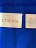 Chico's Blue Jacket Size Lg (2) - photo 6