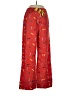Floreat Print Red Casual Pants Size XS - photo 1