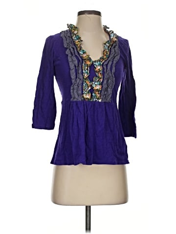 Deletta 3/4 Sleeve Blouse (view 1)