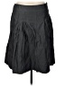 H&M Solid Black Casual Skirt Size 12 - photo 1