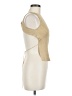 Bebe Gold Sleeveless Blouse Size M - photo 4