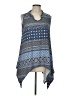 Robert Louis Blue Sleeveless T-Shirt Size L - photo 1