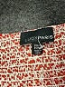 Lucy Paris 100% Polyester Orange 3/4 Sleeve Blouse Size XS - photo 7