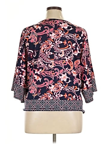 Perseption Concept 3/4 Sleeve Blouse (view 2)