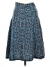 Lularoe Print Teal Casual Skirt Size S - photo 1