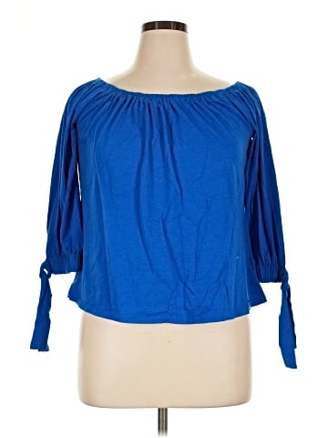 MICHAEL Michael Kors 3/4 Sleeve Blouse (view 1)