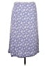 L.L.Bean 100% Polyester Paisley Blue Casual Skirt Size 12 (petite) - photo 2