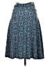 Lularoe Print Teal Casual Skirt Size S - photo 2