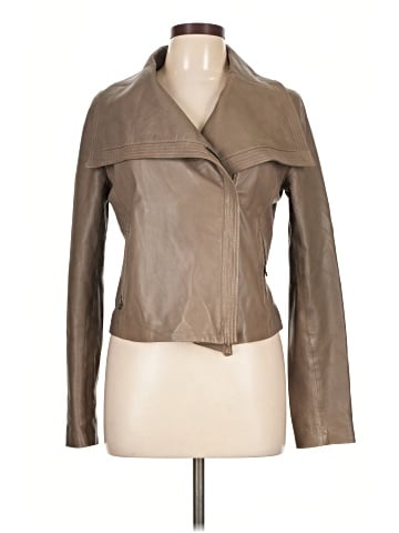 Vince. Leather Jacket (view 1)