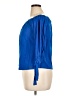 MICHAEL Michael Kors Blue 3/4 Sleeve Blouse Size XL - photo 5