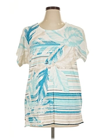 Weekends by Chico's Short Sleeve T-Shirt (view 1)