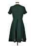 Assorted Brands Solid Green Casual Dress Size L - photo 2