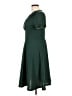 Assorted Brands Solid Green Casual Dress Size L - photo 5