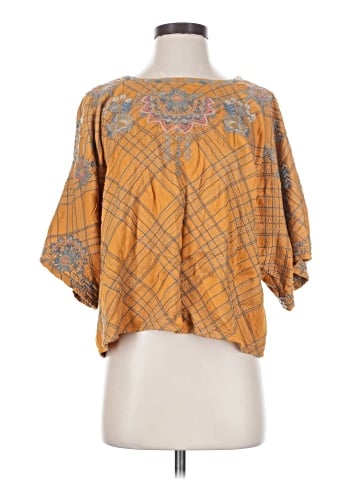 Johnny Was 3/4 Sleeve Blouse (view 1)