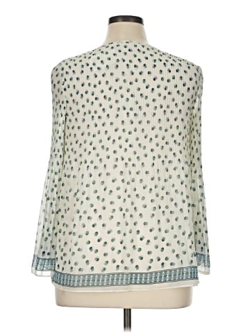 Max Studio 3/4 Sleeve Blouse (view 2)