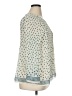 Max Studio 100% Polyester Green 3/4 Sleeve Blouse Size XL - photo 4