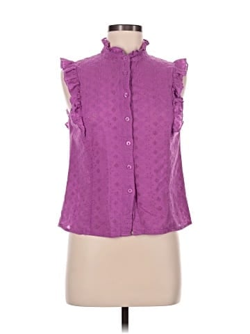 FRNCH Sleeveless Button-Down Shirt (view 1)