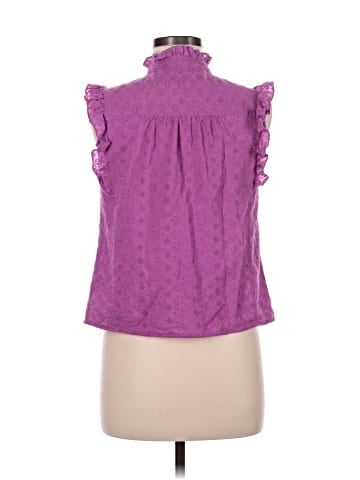 FRNCH Sleeveless Button-Down Shirt (view 2)
