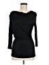 H&M 100% Viscose Black 3/4 Sleeve Top Size M - photo 1