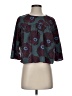 Maeve 100% Polyester Teal 3/4 Sleeve Blouse Size 4 - photo 1