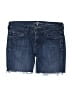 7 For All Mankind Blue Denim Shorts Size 24 waist - photo 1