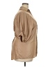 BCBGMAXAZRIA Tan 3/4 Sleeve Button-Down Shirt Size 2X (estimated) - photo 4