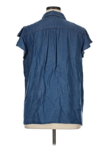 Jones New York Signature Sleeveless Button-Down Shirt (view 2)