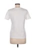 Talbots Solid White Short Sleeve T-Shirt Size M - photo 2