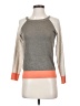 Poof! Color Block Gray Pullover Sweater Size XS - photo 1
