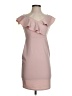 Outrageous Fortune Solid Pink Cocktail Dress Size 2 - photo 1