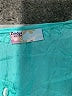 Bindya 100% Silk Teal 3/4 Sleeve Silk Top Size S - photo 7