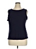 Croft & Barrow Blue Sleeveless Top Size XL - photo 1