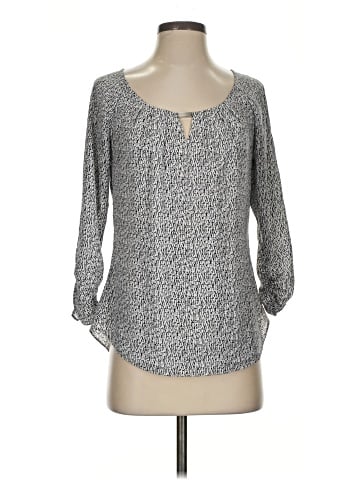 White House Black Market 3/4 Sleeve Blouse (view 1)