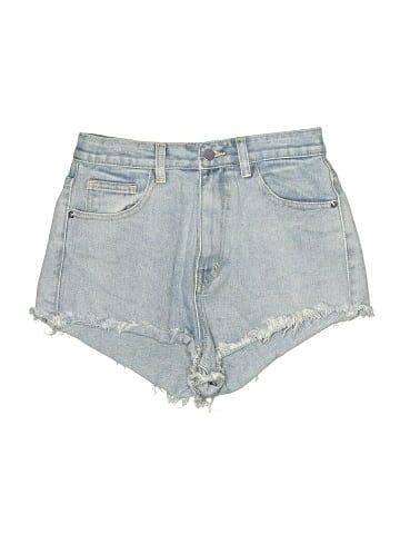 PrettyLittleThing Denim Shorts (view 1)