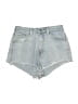 PrettyLittleThing Blue Denim Shorts Size 4 - photo 1