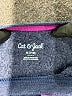 Cat & Jack Print Purple Pullover Sweater Size 7 - 8 - photo 3