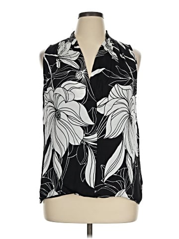 White House Black Market Sleeveless T-Shirt (view 1)