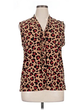 Anne Klein Sleeveless Button Down Shirt