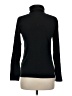 J.Crew 100% Cotton Black Long Sleeve Turtleneck Size M - photo 2