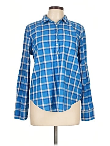 J.Crew Factory Store Long Sleeve Button-Down Shirt (view 1)