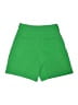 Future Collective Solid Green Athletic Shorts Size 6 - photo 2