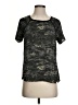 Maison Scotch 100% Polyester Camo Black Active T-Shirt Size Sm (1) - photo 1