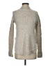 Max Studio Metallic Silver Turtleneck Sweater Size S - photo 1