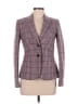 Boden 100% Wool Plaid Pink Wool Blazer Size 6R - photo 1
