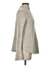 Max Studio Metallic Silver Turtleneck Sweater Size S - photo 4
