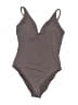 Unbranded Solid Gray One Piece Swimsuit Size M (estimated) - photo 1