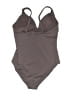 Unbranded Solid Gray One Piece Swimsuit Size M (estimated) - photo 2