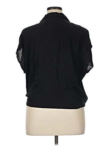 DKNY Jeans Short Sleeve Blouse (view 2)
