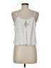 ABound 100% Polyester White Sleeveless Top Size M - photo 2